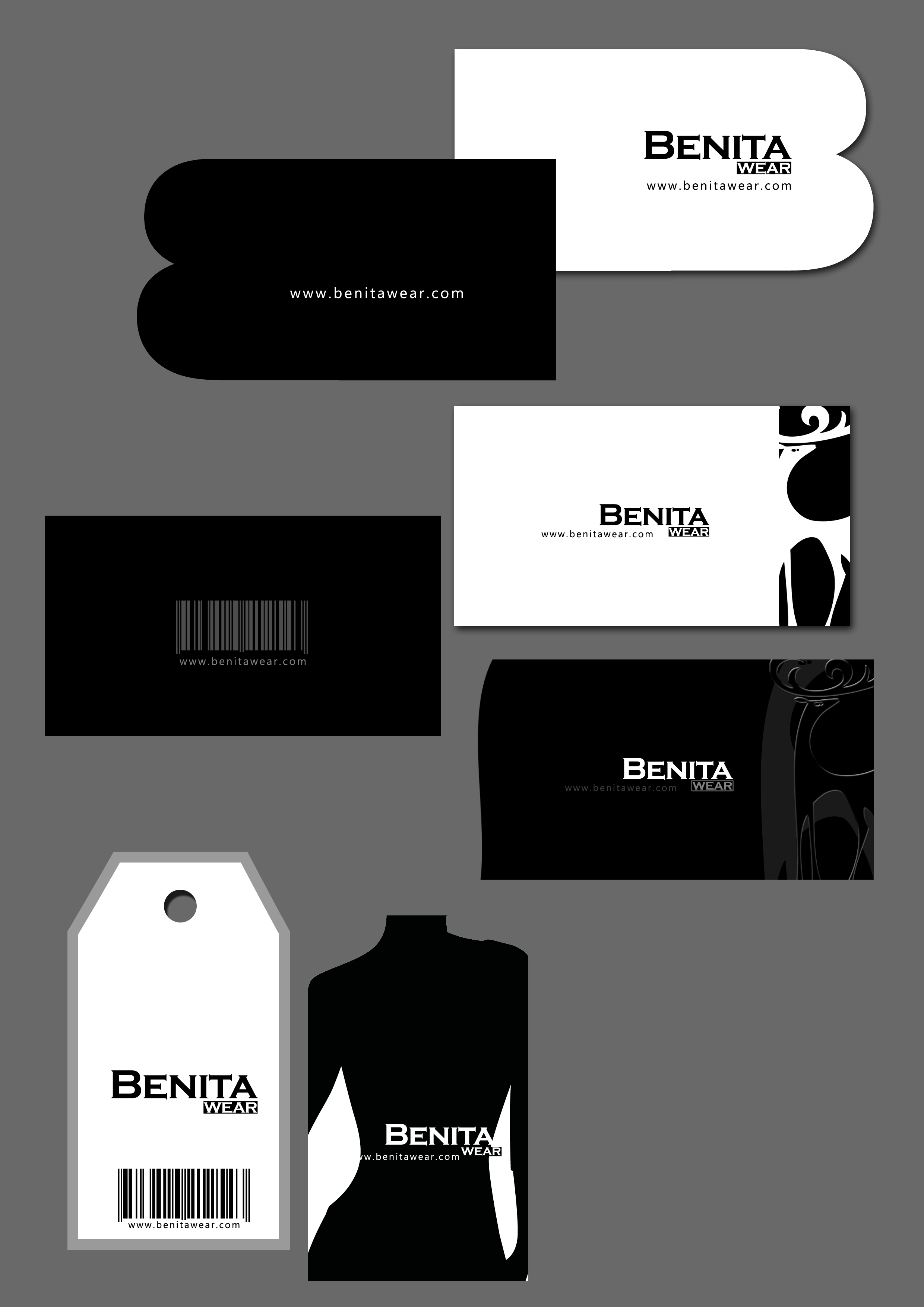 Benita Wear stationery and packaging system
