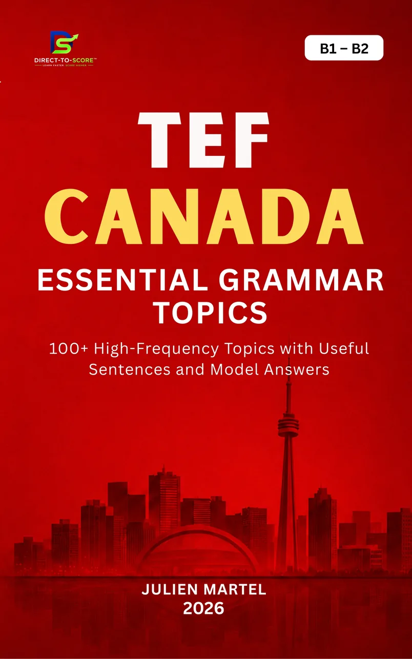 TEF Canada learning book cover