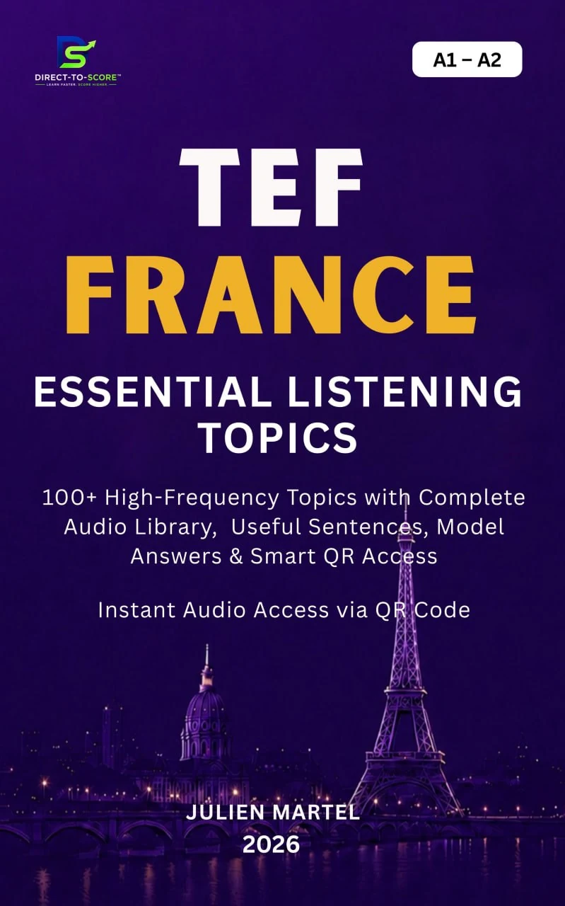 TEF France learning book cover